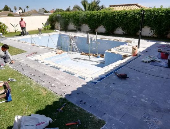 edificacion casa piscina